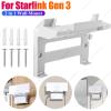 ONECMN for Starlink Gen 3 Router Mount 2 in 1 Power Supply Brackets Holder Wall Mount Kit for Starlink Standard Router and Power Supply view 2