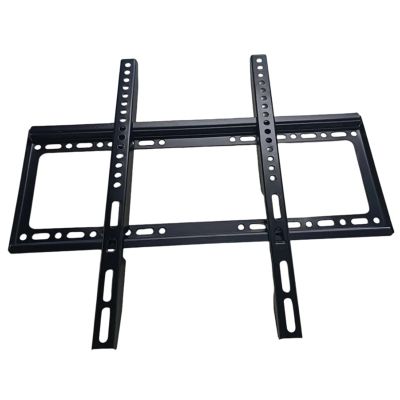 BUDAY Adjustable Tv Monitor Mount Universal Low Profile Flat Tv Wall Mount 26-60Inch Tv Rack with Level Holder for LCD Led Tv Screen