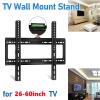 BUDAY Adjustable Tv Monitor Mount Universal Low Profile Flat Tv Wall Mount 26-60Inch Tv Rack with Level Holder for LCD Led Tv Screen view 3