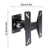 MAALYA 14-24Inch TV Mounts LCD LED Monitor Wall Mount Bracket Fixed Flat Panel TV Frame Support 180 Degrees Tilt Angle w/Screw view 3