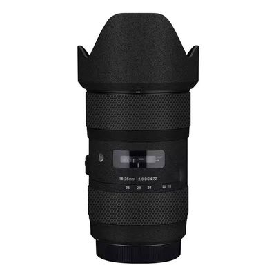 Camera Lens Premium Protector Film Sticker for Sigma 18-35mm F1.8 DC HSM Art Fit for Canon Mount Camera Skin Vinyl Wrap Film Body Protective Decal Protector Coat(Frosted Black)