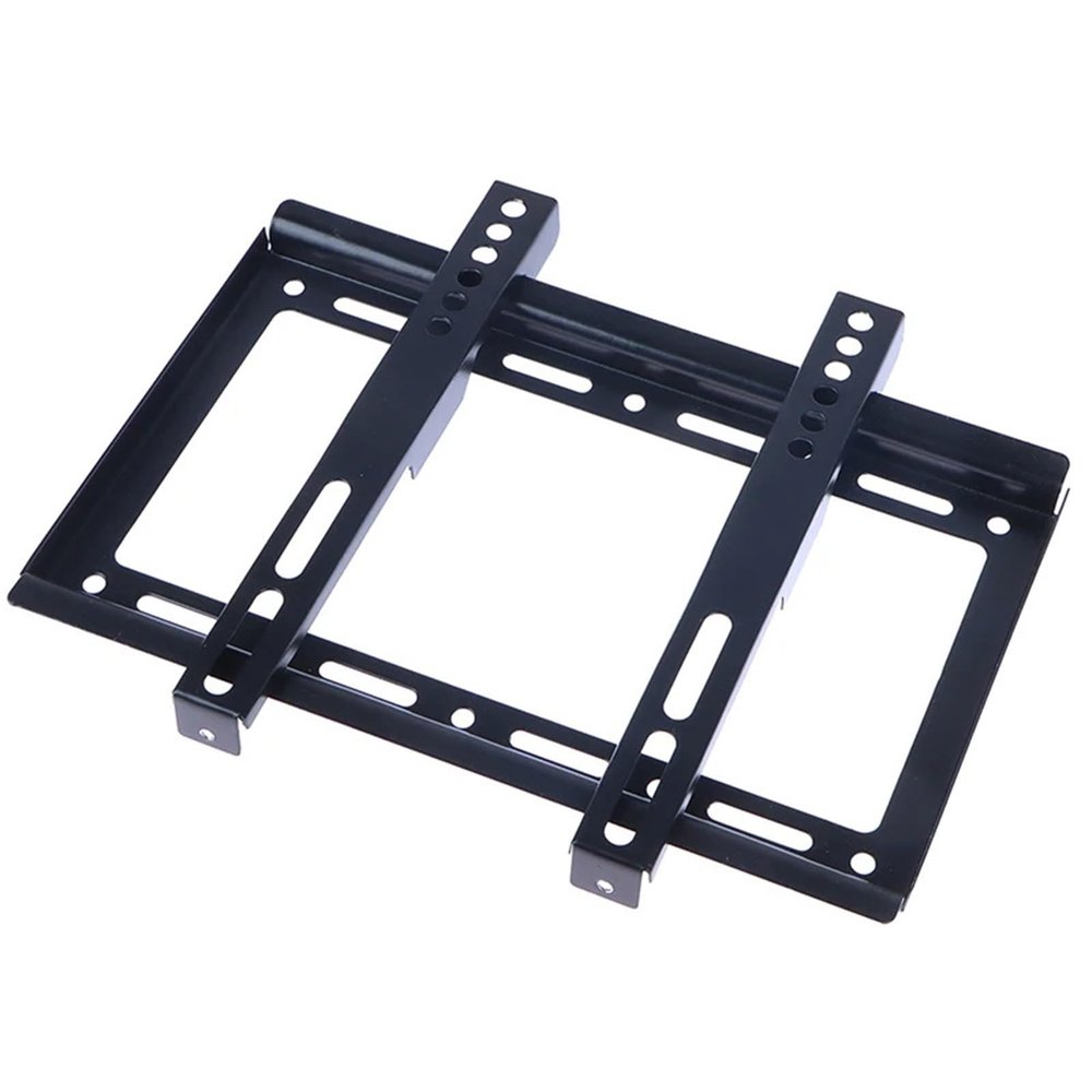 FULNES 14-43Inch TV Mounts LCD LED Monitor Wall Mount Bracket Fixed Flat Panel TV Frame Thickness 0.8MM