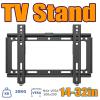 BUDAY TV Wall Mount Monitor Holder Adjustable TV Mount Bracket for 14-32 Inch Plasma HDTV LCD LED Screen TV Rack view 3