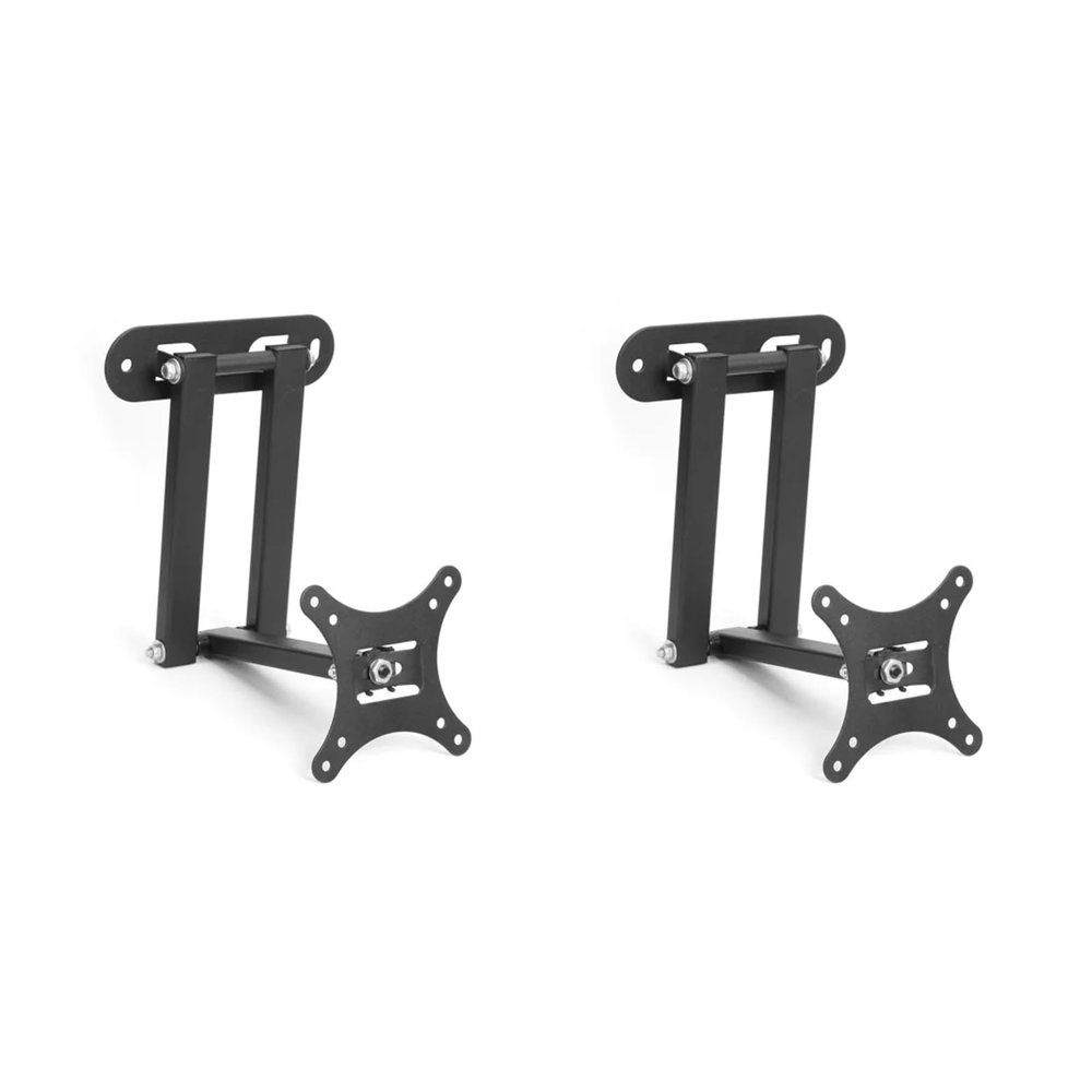CEKGDB Universal Wall Mount Telescopic Bracket Load Bearing 40KG for 17 to 32 inch LCD Monitor Adjustable TV Holder Expansion Stand(2PCS)