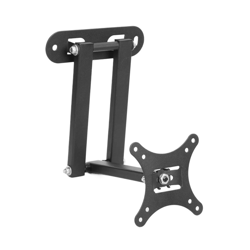 BUDAY Universal Wall Mount Telescopic Bracket Load Bearing 40KG for 17 to 32 inch LCD Monitor Adjustable TV Holder Expansion Stand(1PCS)