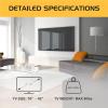 BUDAY 14-42inch TV Support Mount Adjustable Television Mounting Holder with Level Low Profile Flat TV Wall Mount for LCD LED TV Screen view 4