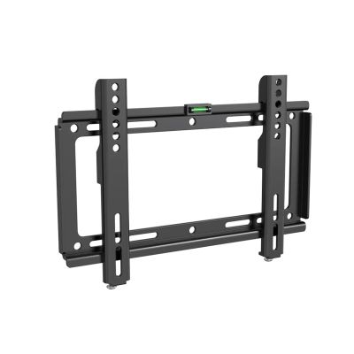 BUDAY Universal TV Bracket Low Profile TV Wall Mount Fixed for Most 14"-32" Flat/Curved TVs with Max VESA 200X200mm Up to 40kg