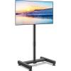 MAALYA TV Floor Stand for 13-50 Inch LCD LED Flat/Curved Panel Screen TVs Up to 44 Lbs, Height Adjustable, Portable Stand view 2