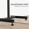 MAALYA TV Floor Stand for 13-50 Inch LCD LED Flat/Curved Panel Screen TVs Up to 44 Lbs, Height Adjustable, Portable Stand view 3