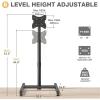 MAALYA TV Floor Stand for 13-50 Inch LCD LED Flat/Curved Panel Screen TVs Up to 44 Lbs, Height Adjustable, Portable Stand view 4