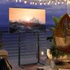 BUDAY TV Floor Stand Tall TV Stand Height Adjustable TV Mount Free Standing TV Bracket for 32-65 Flat Panel LED LCD Screens(Black) view 4