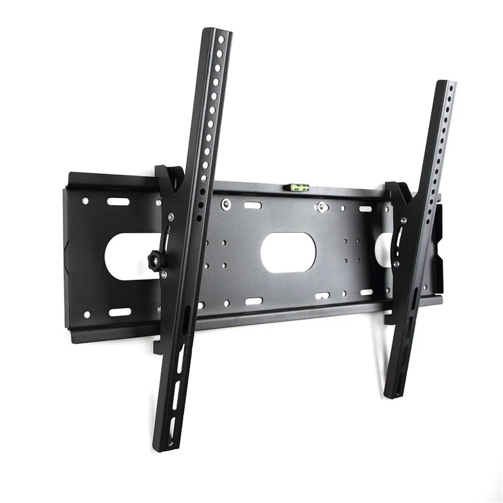 QPDRNC Durable Black Cold Rolled Steel Angle Adjustable Flip Up and Down Tilting TV Mount for 42"-85"