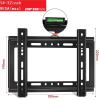 BUDAY Universal Tv Wall Mount Bracket Low Profile Fixed for 14-32 Inch Universal Flat Screen Tvs Monitors Tv Monitor Mount Max view 2