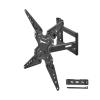BUDAY Full Motion TV Mount Fit for Most 26-55 inch TVs Swivel Tilt Horizontal Adjustment TV Wall Mount Bracket Articulating Arms view 1