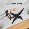 BUDAY Full Motion TV Mount Fit for Most 26-55 inch TVs Swivel Tilt Horizontal Adjustment TV Wall Mount Bracket Articulating Arms view 3