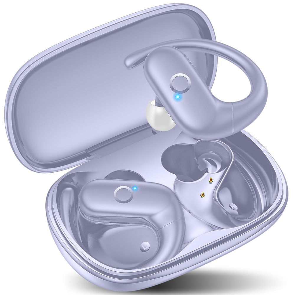Kurdene Wireless Earbuds Bluetooth Headphones Sport Over Ear Buds 60Hrs