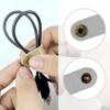 2 Pack Cord Organizer, Leather Cable Management, Earphone Clips Ties, Cable Straps, USB Straps, Stocking Stuffers for Men (Gold) view 4