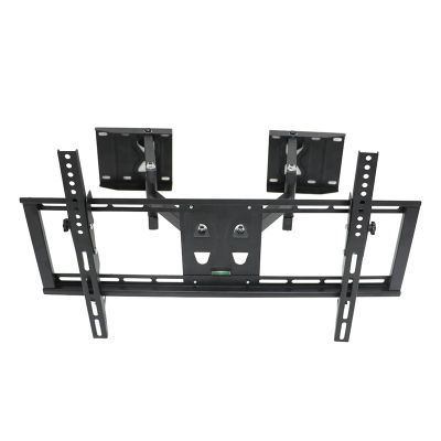 BUDAY Corner TV Wall Mount Tilt and Swivel TV Bracket Full Motion TV Mount Holders for 32-65 inch LCD LED Plasma Flat Screens