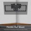 BUDAY Corner TV Wall Mount Tilt and Swivel TV Bracket Full Motion TV Mount Holders for 32-65 inch LCD LED Plasma Flat Screens view 3