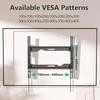 BUDAY TV Wall Mount Fixed for Most 40"-80" Flat/Curved TVs with Max VESA 400X400mm up to 110Lbs Space Saving Universal TV Bracket view 3