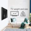 TPUOTI TV Wall Mount Fixed for Most 26"-65" Flat/Curved TVs with Max VESA 400X400mm up to 110Lbs Space Saving Universal TV Bracket view 3