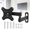 BKUANE Universal 10KG Adjustable TV Wall Mount Bracket Flat Panel TV Frame Support 6-8kg Tilt for 14-24 Inch LCD LED Monitor view 2