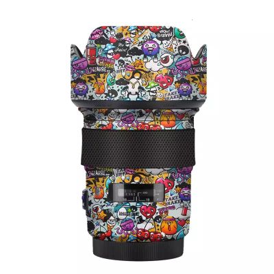 Lens Skin Camera Vinly Wrap Flim for Sigma 50mm F1.4 DG HSM Art Fit for Canon Mount Camera Full Body Decorative Sticker Cover Decal 1:1.4 50 1.4(Graffiti White)