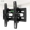 BKUANE Universal 25KG Adjustable TV Wall Mount Bracket Flat Panel TV Frame 15 Degrees Tilt with Level for 14-43Inch LCD LED Monitor view 2