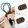 2 Pack Cord Organizer, Leather Cable Management, Earphone Clips Ties, Cable Straps, USB Straps, Stocking Stuffers for Men (Brown) view 4
