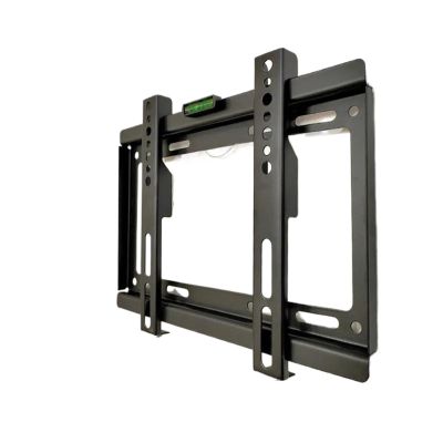BUDAY TV Wall Mount Bracket Low Profile Fixed for 14-42 Inch Flat Screen TVs & Monitors Universal TV Monitor Mount Max VESA 200x200mm