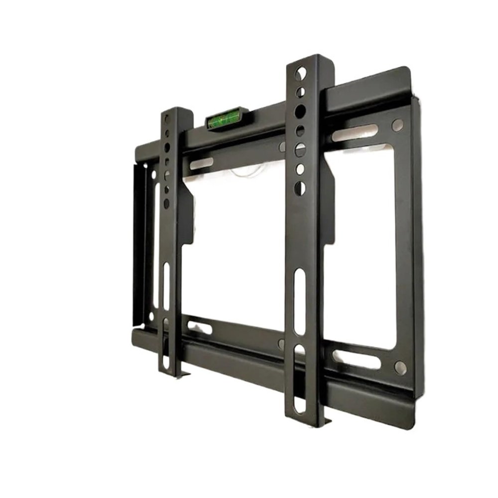 BUDAY TV Wall Mount Bracket Low Profile Fixed for 14-42 Inch Flat Screen TVs & Monitors Universal TV Monitor Mount Max VESA 200x200mm