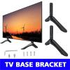 AEHON 2pcs Universal TV Stand Base Mount for 20-50mmLCD TV Not for TV Black Television Bracket Table Holder view 2
