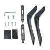 AEHON 2pcs Universal TV Stand Base Mount for 20-50mmLCD TV Not for TV Black Television Bracket Table Holder view 4
