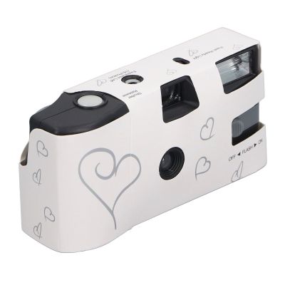 Film Camera 900mAh Full Manual Setting Single Use Flash Shutter with 16pcs 35MM Color Films Retro Film Camera for Birthday Wedding Travel