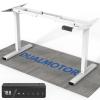Xyndyx 264 lbs Capacity Dual Motor Electric Standing Desk Frame, Height Adjustable Sit Stand up Desk Legs for 39.4 to 74.8 Desktop, Anti-Collision Function, Cable Tray, 2 Hooks, White Frame Only view 1