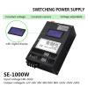 KACOME 1000W Adjustable Switching Power Supply 0-12V 15V 24V 36V 48V 60V 72V 110V 220V AC/DC Industrial Digital Display SMPS LED Power(0-150V 6.6A) view 3