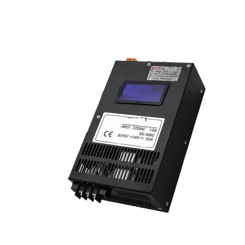 KACOME 1200W Adjustable AC/DC Industrial Switching Power Supply 0-12V 24V 36V 48V 60V 72V 110V 220V(0-110V 10.9A)