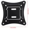 SCRUBY 14-27Inch TV Mounts LCD LED Monitor Wall Mount Bracket Fixed Flat Panel TV Frame Support 15 Degrees Tilt Angle view 4
