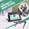 SCRUBY Adjustable TV Screen Shelf Display Shelf Computer Monitor Riser Desktop Stand TV Rack TV Monitors Simple Bracket view 3
