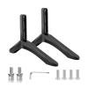 VELORE 2Pcs Universal TV Stand Base Mount Bracket Table Holder for 32-65 Inch Vizio LCD TV Not for LG TV Television Access view 1