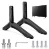 VELORE 2Pcs Universal TV Stand Base Mount Bracket Table Holder for 32-65 Inch Vizio LCD TV Not for LG TV Television Access view 2