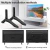 VELORE 2Pcs Universal TV Stand Base Mount Bracket Table Holder for 32-65 Inch Vizio LCD TV Not for LG TV Television Access view 3