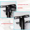 BHOLSA Steel 200X200 30" 27inch 32inch 20 tilt Down tv Wall Mount LCD Ceiling Bracket led Stand Plasma tv Holder view 2