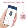 PIKEEPER Smart QR Code Silicone Case - Compatible with Apple AirTag, Durable Keychain Holder for Luggage, Keys, Pets, Dogs, Cats, Backpacks and More view 4