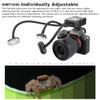 KOERTACOO Triple Head Macro Flash, 2 Xenon Lights (5600K) + 1 LED Continuous Light (6500K), with Adjustable Arms, for Insect and Plant Macro Photography, Compatible with Sony, Canon, Nikon, and Fuji. view 3