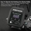 KOERTACOO Triple Head Macro Flash, 2 Xenon Lights (5600K) + 1 LED Continuous Light (6500K), with Adjustable Arms, for Insect and Plant Macro Photography, Compatible with Sony, Canon, Nikon, and Fuji. view 4