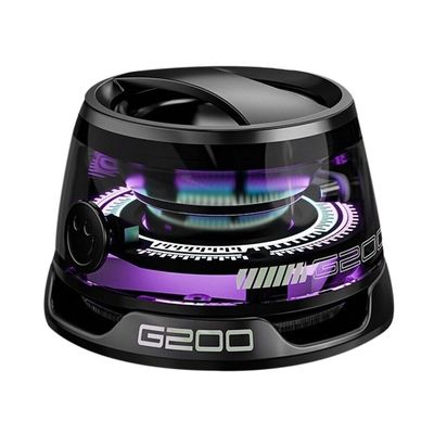 AceSoft Magnetic Portable Speaker with Colorful Lights,Gorgeous Magnetic Colorful LED Mini Speaker Compatible with Travel Home Outdoor