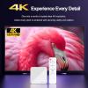 Screencast TV Box16GB WiFi6 4K Voice Control Streaming Video for iPhone iPad,Android Tiktok,YouTube Mirroring to TV HD Video Sync Smart Home Player view 4