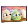 150inch Outdoor Projector Screen, 16:9 HD Portable Foldable Anti-Crease Movie Screen for Travel, Camping, Backyard Movie Nights view 1