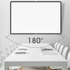 150inch Outdoor Projector Screen, 16:9 HD Portable Foldable Anti-Crease Movie Screen for Travel, Camping, Backyard Movie Nights view 2